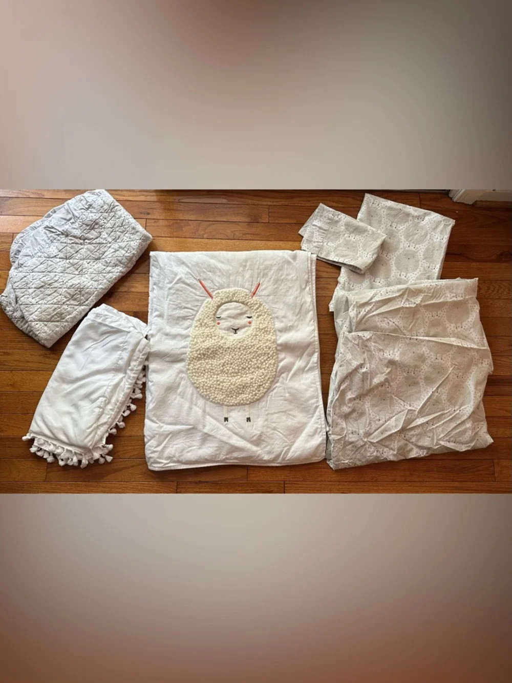 Crate & Kids Sheep Bedding for Crib/Toddler bed